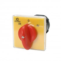AR-0-AV Three Position Locking Cam Combination Changeover Switch AC 500V 25A
