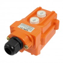 AC 500V/2A AC 250V/5A Monmentary Hoist Pushbutton Switch Orange COB-31