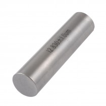 Tungsten Carbide 12.83mm Diameter Plug Pin Gage Gauge w Storage Box