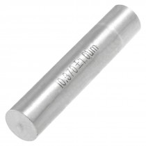 Hole Measuring 10.37mm x 50mm Pin Gage Gauge w Plastic Cylindrical Box