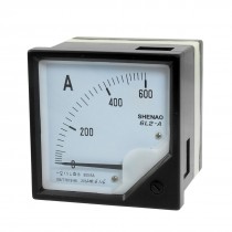 AC 0A-600A 1.5 Accuracy Analog Ampere Panel Meter Gauge