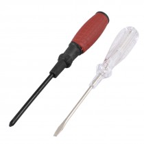 AC100-500V Voltage Tester Pen Electroprobe 2 in 1 Slotted Screwdriver