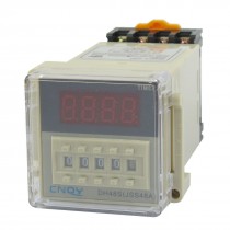 DH48S-2ZH Power on Time Delay Relay 8-Pin DPDT 0.01S-9999H AC 48V w Socket
