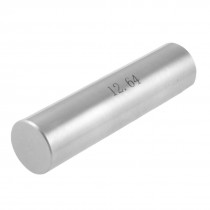 Hole Measuring 12.64mm x 50mm Pin Gage Gauge w Plastic Cylindrical Box