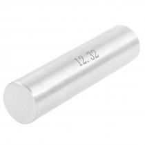 12.32mm Diameter Tungsten Carbide Plug Pin Gage Gauge w Plastic Case