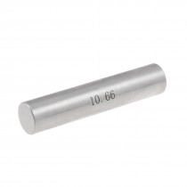 Hole Measuring 10.66mm x 50mm Pin Gage Gauge w Plastic Cylindrical Box
