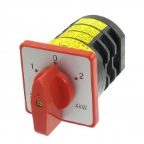 4kW AC 380V 20A 3 Position Universal Cam Switch HZ5-20/4 MO5