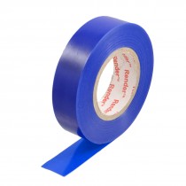 18mm Width Self Adhesive Blue PVC Insulating Tape Roll