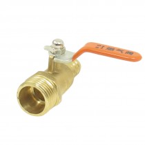 20mm 1/2" Male Thread to 11mm Hose Tail Brass Ball Valve