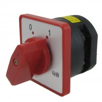 AC 380V 20A 4KW ON/OFF 2 Positions Rotary Cam Changeover Combination Switch