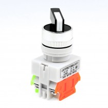 660V 10A NO/NC 4 Terminal ON/OFF Rotary Selector Latching Pushbutton Switch