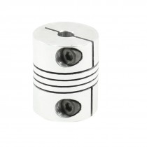 5x6.35mm CNC Motor Shaft Coupler 5mm to 6.35mm Flexible Coupling