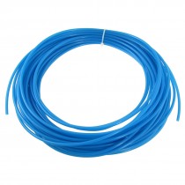 Blue 19 Meters 62.3ft 4mm x 2.5mm Pneumatic Polyurethane Air Hose Tube