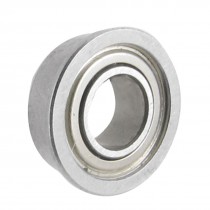 8mm x 4mm x 3mm Radial Shielded Deep Groove Flanged Ball Bearing