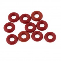 10pcs 10mm Outside Dia 3mm Thickness Industrial Rubber O Rings Seals
