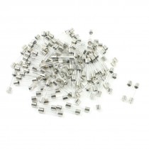 100 Pcs 250 Volts 7Amp Fast Blow Type Glass Tube Fuses 6 x 30mm