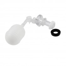 Liquid Water Level Sensor 1/2" Thread Plastic Float Valve Ball