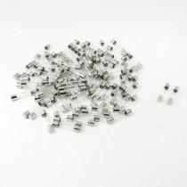100 Pcs 250 Volts 8Amp Fast Blow Type Glass Tube Fuses 6 x 30mm