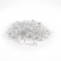 200 Pcs Plastic 4mm Diameter CE2 Closed End Wire Crimp Connector