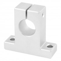 Silver Tone Alumimum SK16 16mm CNC Pillow Block Bearing Linear Guide Support