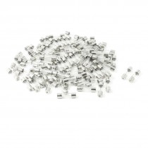 100 Pcs 250 Volts 10Amp Fast Blow Type Glass Tube Fuses 5 x 20mm