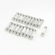 10mm x 38mm Quick Fast Blow Ceramic Fuse Link 6A 500V AC RT14 RT18 R015 20 Pcs
