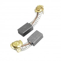 2 Pcs Motor Carbon Brushes 43/64" x 7/16" x 3/11" for Hitachi 150 Angle Grinder