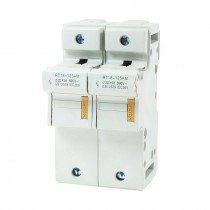 RT18-125AM AC 690V 125A 2 Pole 2P 22x58mm Cylindrical Fuse Holder Base
