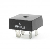 KBPC50-10 1KV 50A Single Phase Bridge Rectifier Half-Wave Black