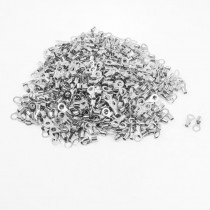 500 Pcs RNB5.5-5 Ring Tongue Type Non Insulated Terminals for AWG 12-10