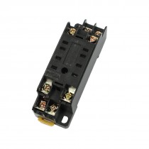 PYF08A 8P Plug DIN Rail Mount Power Relay Socket Base Holder for HH52P