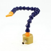 12mm Flat Nozzle Adjustable Plastic Water Oil Coolant Pipe w Magnetic Base