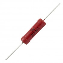 200K Ohm 3W 2% Resistance Glaze High Voltage Resistor
