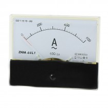 AC 600A Analog Ammeter Current Panel Meter Gauge Tool