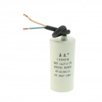 CBB60 AC 450V 14uF Cylindrical Non Polar Motor Capacitor for Washing Machine