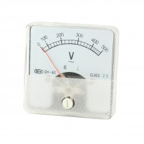 Fine Adjustable Dial Panel Voltage Voltmeter AC 0-500V DH-60