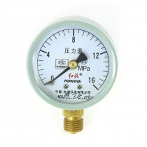 13mm Male Thread 0-16 Mpa Compound Gauge for Air Water