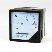AC 20A 1.5 Accuracy Class Square Panel Analog Meter Ammeter