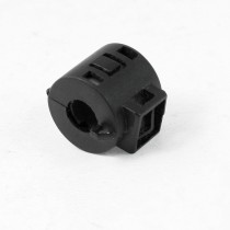 Black Plastic Casing RFI EMI Interference Ferrite Filter for 8mm Dia Cable
