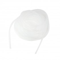 10M Long PE Polyethylene Spiral Cable Wire Wrap Tube White 8mm