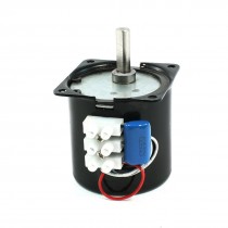 AC 220/240V 20RPM 14W 7mm Shaft Diameter Machine Synchronous Gear Motor