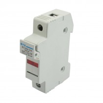 RT18-32X AC 380V 32A 1 Pole 10x38mm DIN Rail Mount Fuse Holder Base