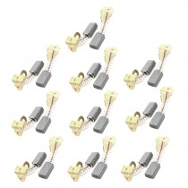 10 Pairs 7/16" x 1/4" x 5/32" Motor Carbon Brushes for Power Tool