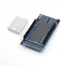 Prototype Shield V3 Expansion Board w Miniature Breadboard for Arduino Mega