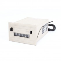 Counting Range 0-99999 DC 24V 5 Digits Pressing Reset Electromagnetic Counter