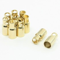 10 Pcs Female Bullet Connector Plug Repair Part 6mm for RC DIY