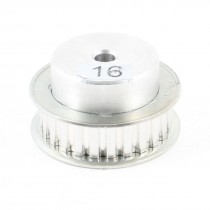 Silver Tone Aluminum Alloy XL Type 25 Tooth 6mm Pilot Bore Timing Pulley