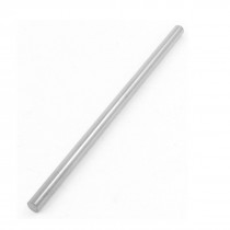 Silver Tone Tungsten Steel Round Turning Lathe Bars 4.5mm x 99mm