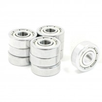 12mm x 4mm x 4mm Shielded Sealed 604 Motor Deep Groove Ball Bearing 10 PCS