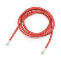 1M 14# Gauge Silicone Resin Wire Cable Red for Electric Heater Equip